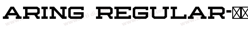 Aring Regular字体转换 Aring Regular字体转换